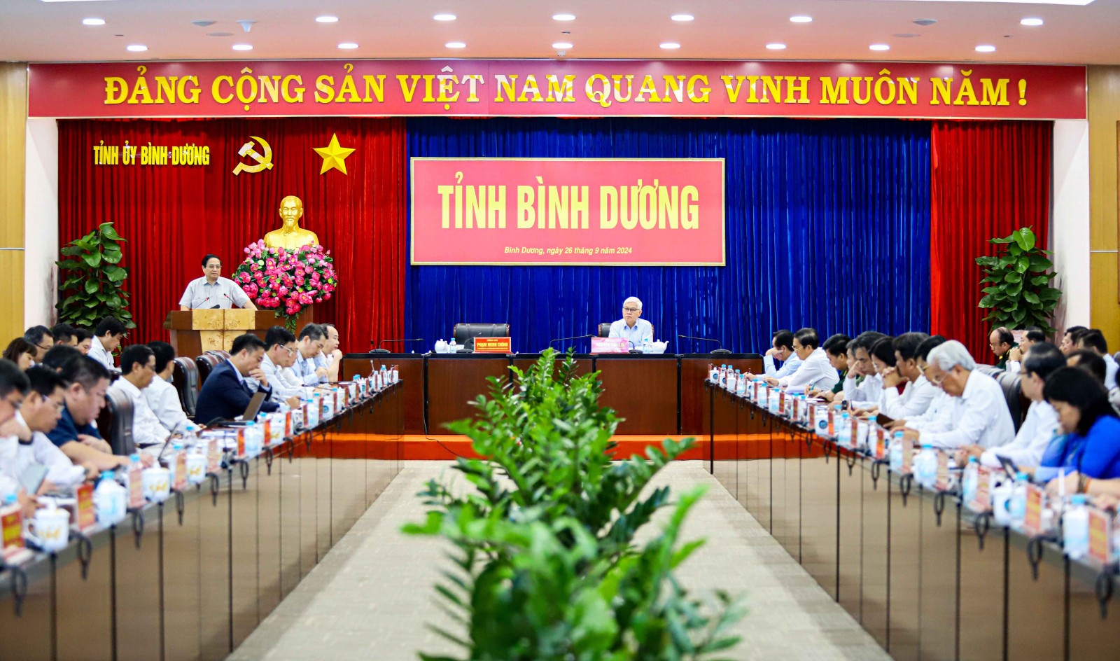 Thủ tướng Chính phủ Phạm Minh Chính phát biểu chỉ đạo tại buổi làm việc.